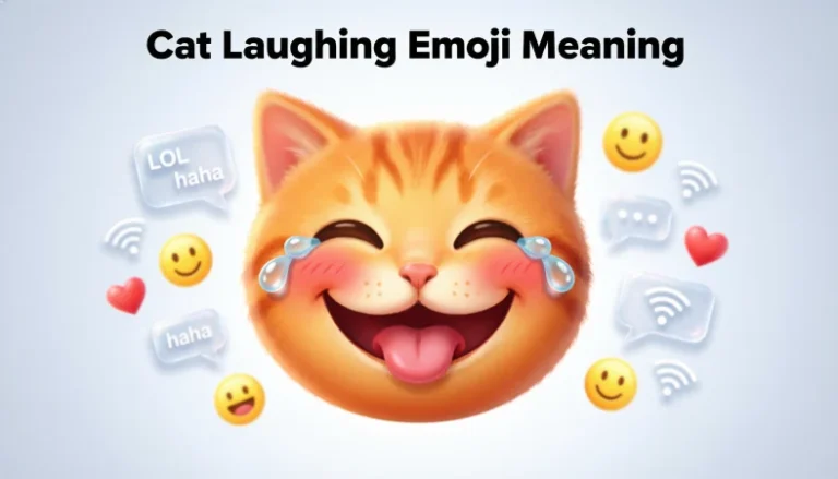 Cat Laughing Emoji Meaning