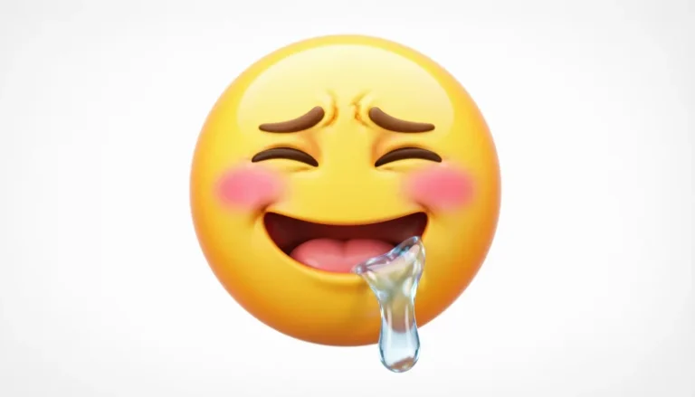 drooling emoji meme