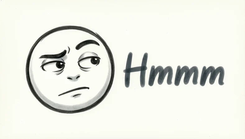 hmmm emoji