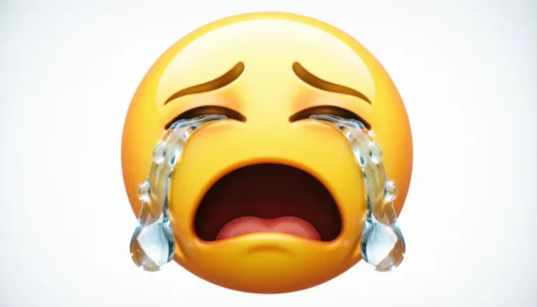 tiktok crying emoji