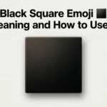 black square emoji